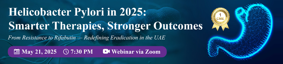 Helicobacter Pylori in 2025: Smarter Therapies, Stronger Outcomes [1CME][May 21, 2025]