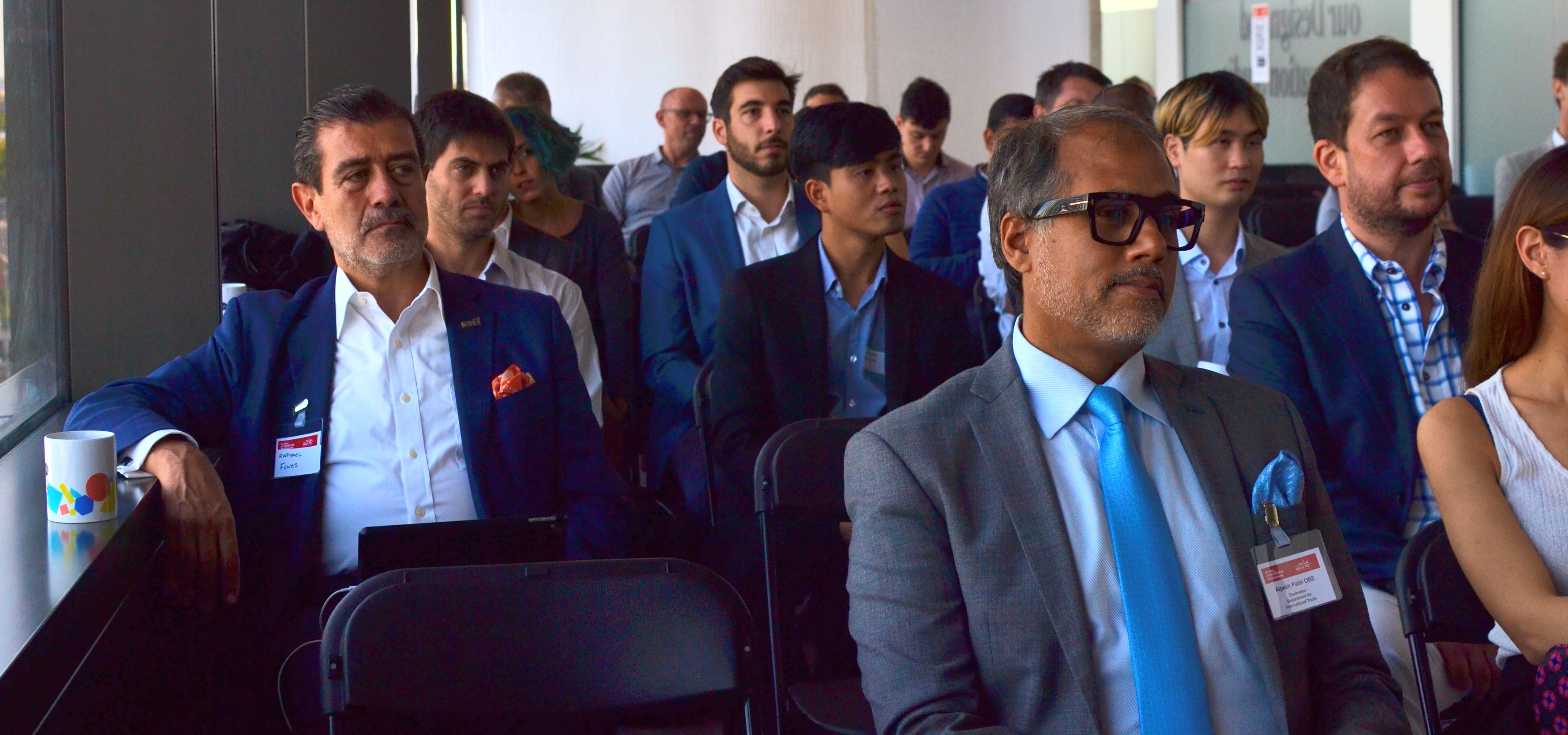 GEP Masterclass event at London Tech Week Sept 2021, hosted by WONGDOODY - section of the audience