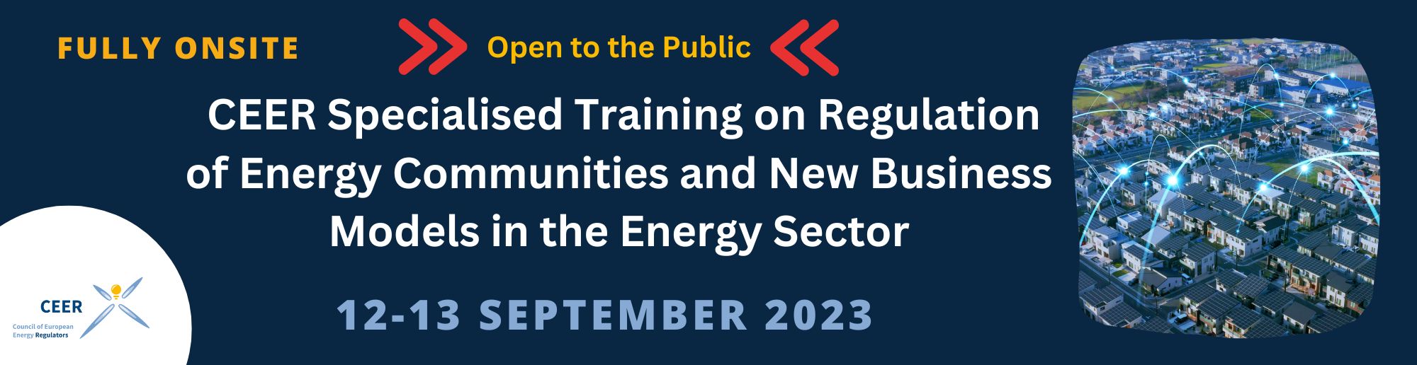 Training on Regulation of Energy Community and New Business Models in the Energy Sector