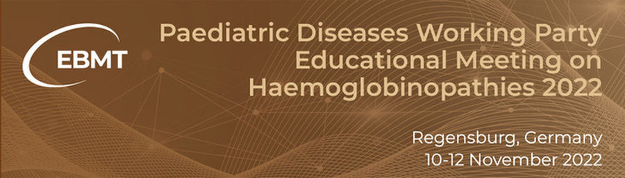 Paediatric Diseases Working Party Educational Meeting on Haemoglobinopathies 2022