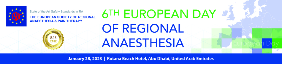 6th European Day of Regional Anesthesia (Jan 28, 2023)
