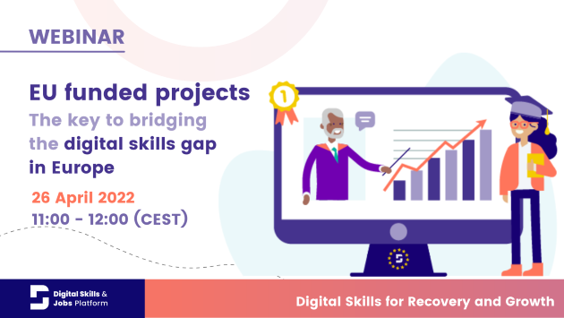 DSJP Webinar #3 EU funded projects - The key to bridging the digital skills gap in Europe