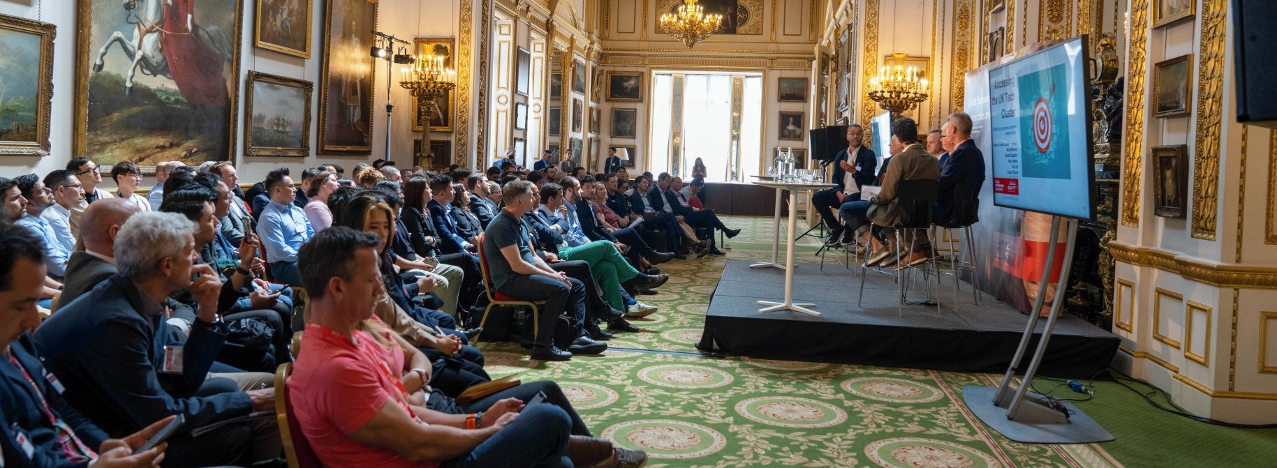 View of Audience and Panel at the 'Shaping Your Pitch and Telling Your Story' session, Lancaster House - June 2022
