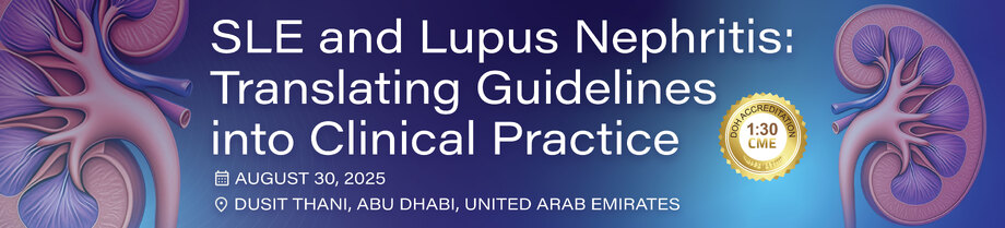 SLE and Lupus Nephritis: Translating Guidelines into Clinical Practice - August 30, 2025 [1:30 CME]