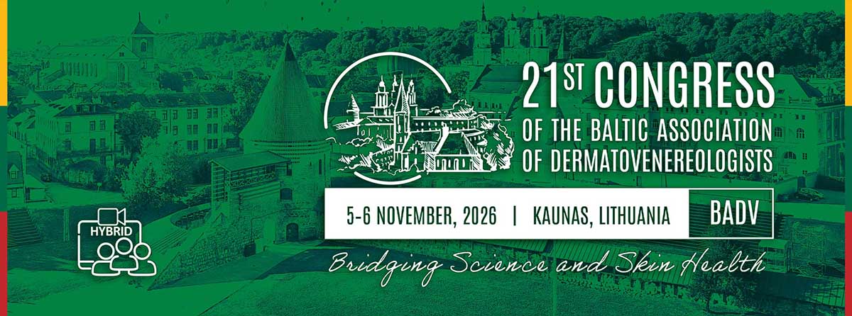 21st Congress of the Baltic Association of Dermatovenerologists