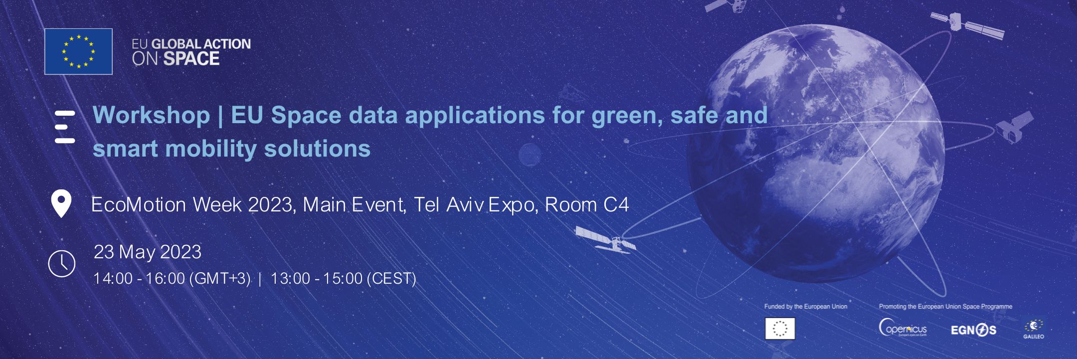 EU Space data applications for green, safe and smart mobility solutions