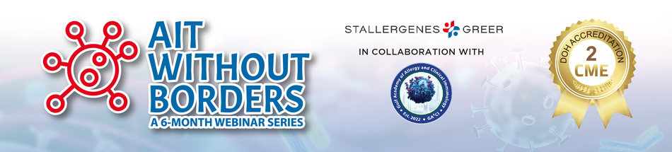 AIT Mechanisms and Guidelines: Selecting the Best Route and Managing Polysensitized Patients (AIT without Borders Webinar Series) - May 27, 2025 (2 CME) 