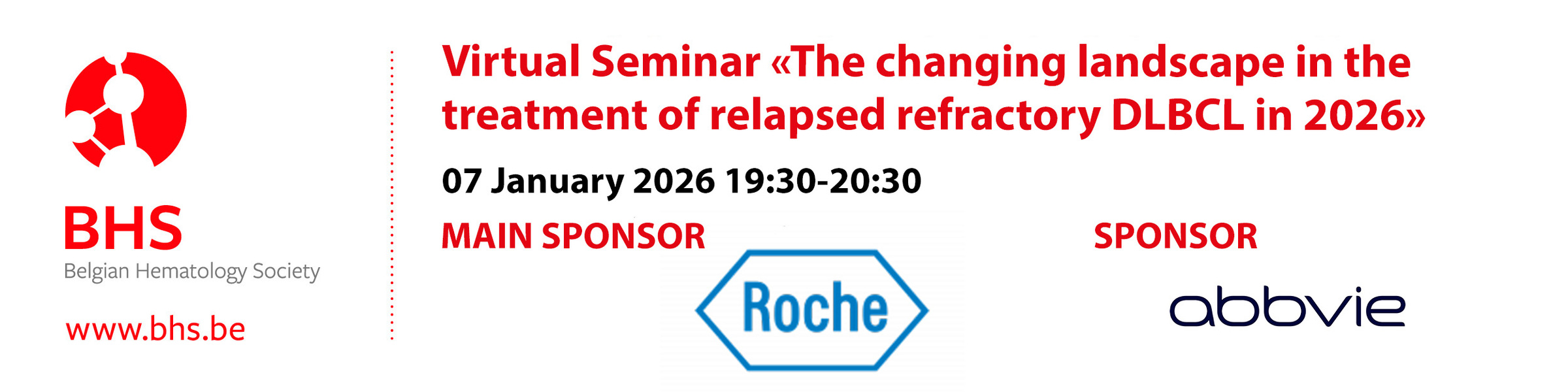 Virtual Seminar "The changing landscape in the treatment of relapsed refractory DLBCL in 2026"