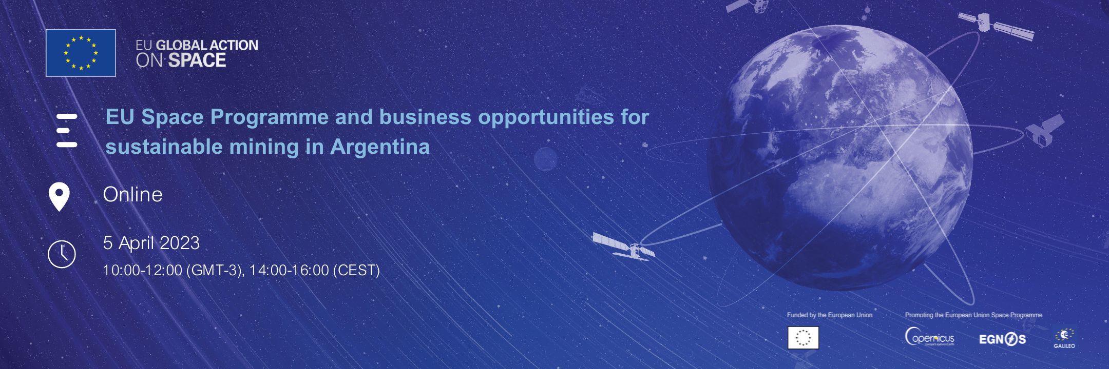 EU Space Programme and business opportunities for sustainable mining in Argentina