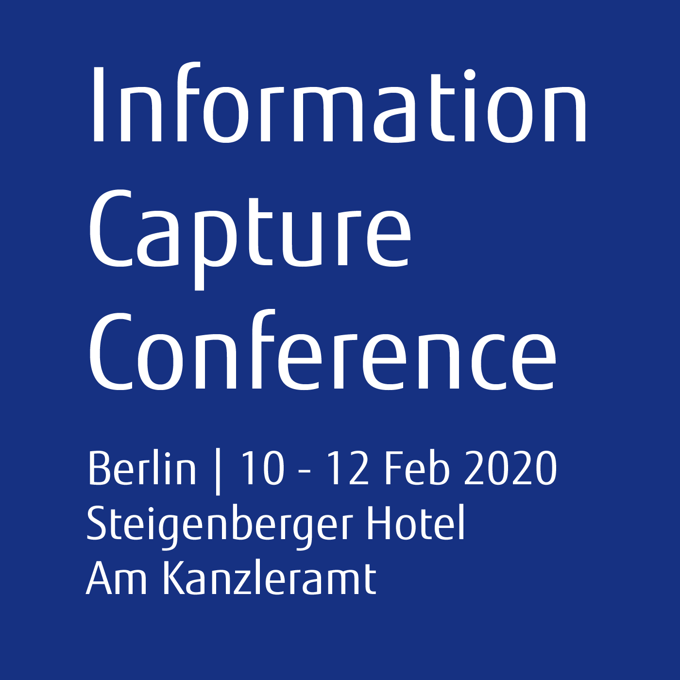 Image Capture Conference