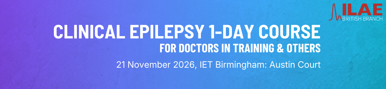2026 Clinical Epilepsy Course for Doctors in Training & Allied Healthcare Professionals