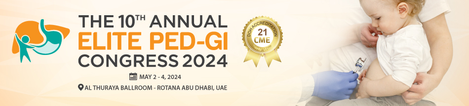 3 Days - The 10th Annual ELITE PED-GI Congress 2024 (May 2- 3, 2024)