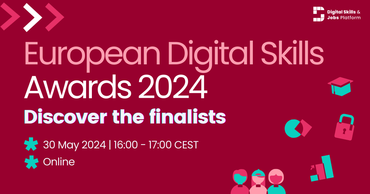 Celebrating Excellence: Discover the Finalists of the European Digital Skills Awards 2024
