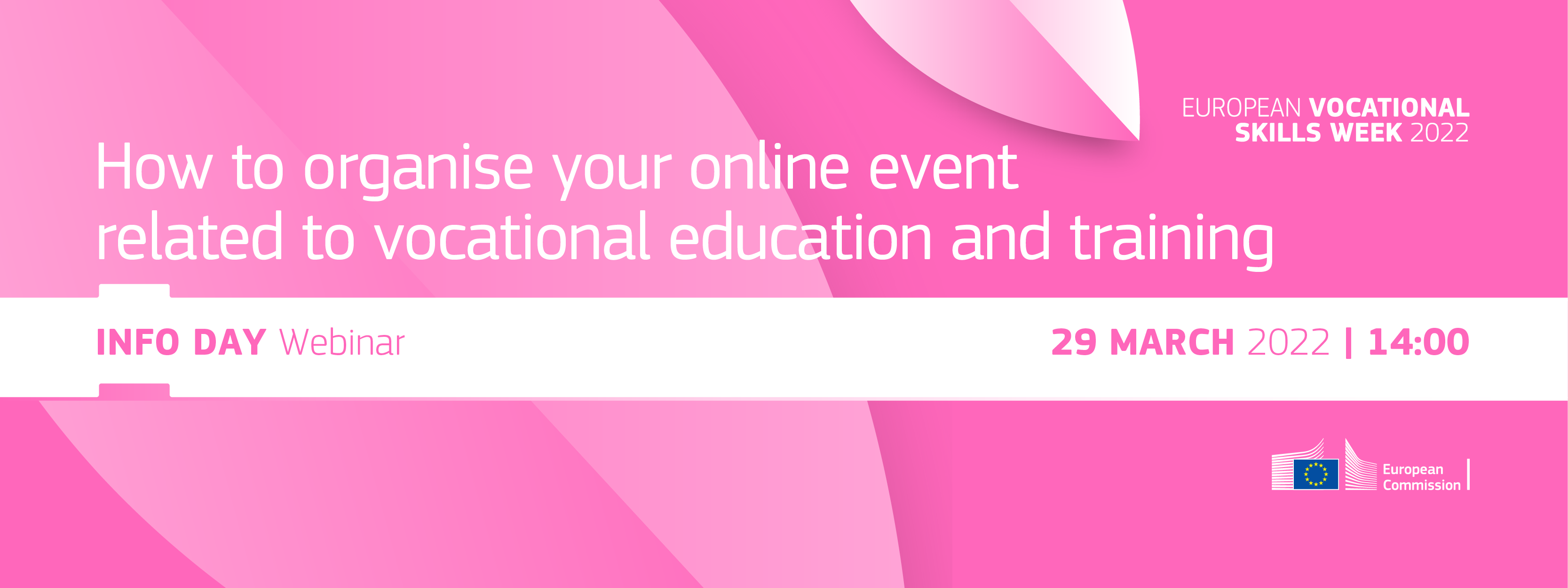 EVSW 2022 - Webinar: How to organise your online event related to vocational education and training