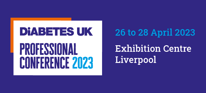 Diabetes UK Professional Conference - Sponsorship and Exhibition opportunities 2023