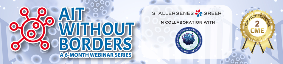 Addressing Contraindications and Adverse Events in AIT: Solutions and Innovations (AIT without Borders Webinar Series) - April 16, 2025 (2 CME)