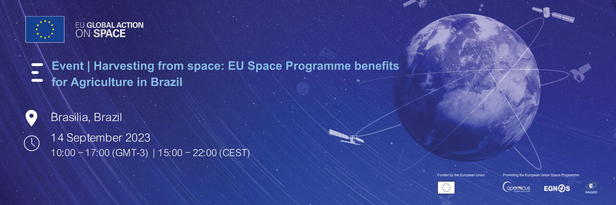 Harvesting from Space: EU Space Programme Benefits for Agriculture in Brazil