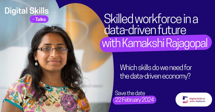 Digital Skills Talks series - Skilled workforce in a data driven future