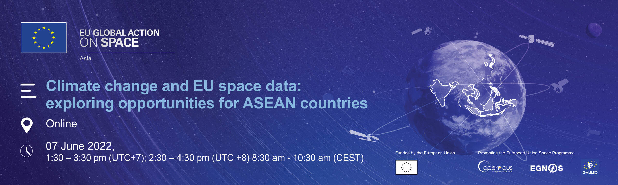 Climate change and EU space data: exploring opportunities for ASEAN countries
