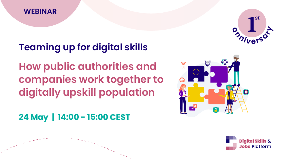 DSJP Anniversary Webinar: Teaming up for digital skills