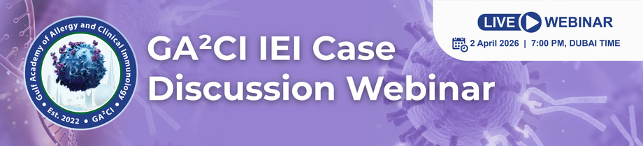 GA2CI IEI Case Discussion Webinar- Apil 2, 2026 (1:30CME)