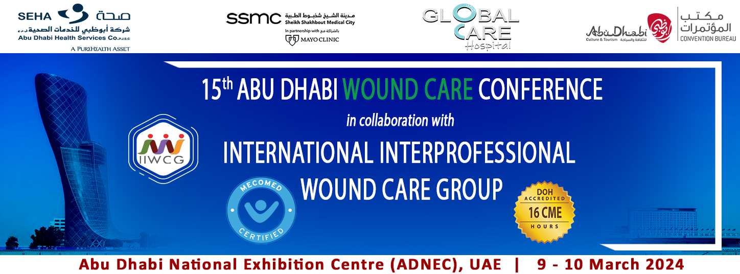15th Abu-Dhabi  Wound Care Conference in Collaboration with International Interprofessional Wound Care Group 