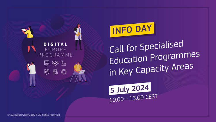 Digital Europe Programme Info Day  - DIGITAL-2024-SKILLS-07-KEYCAPACITY
