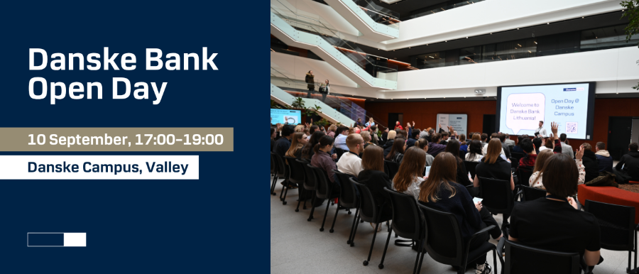 Registration to Danske Bank Open Day 2026 Autumn