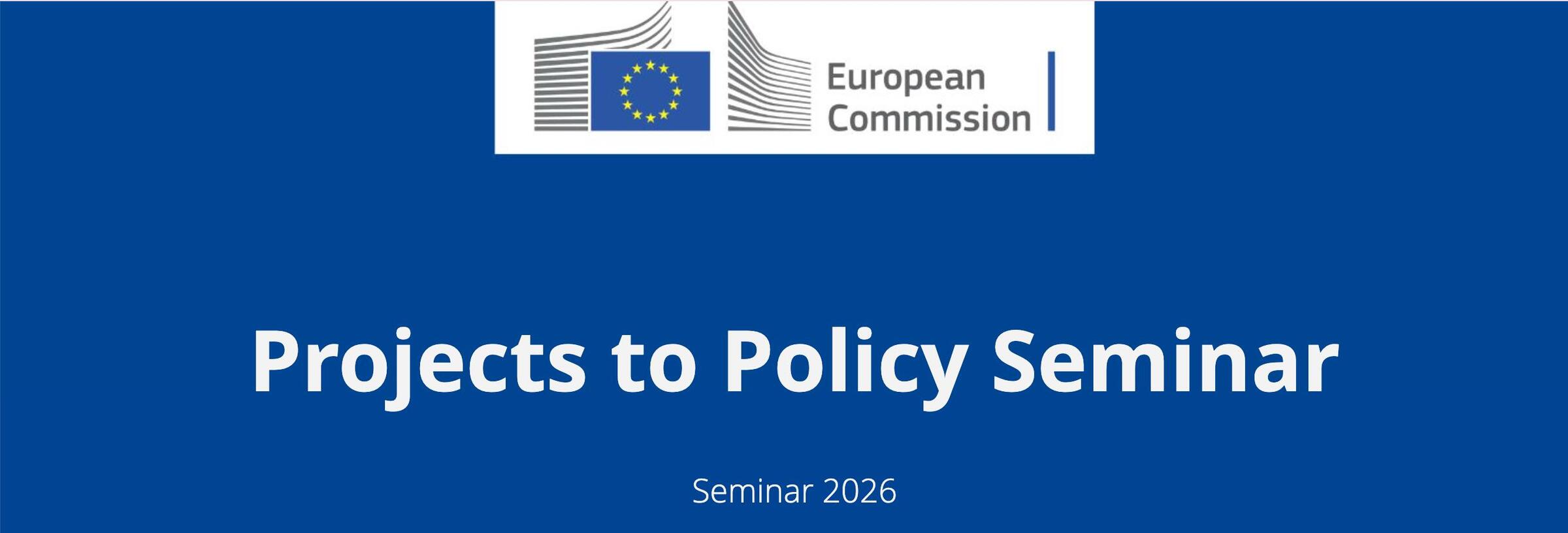 Projects to Policy Seminar 2026